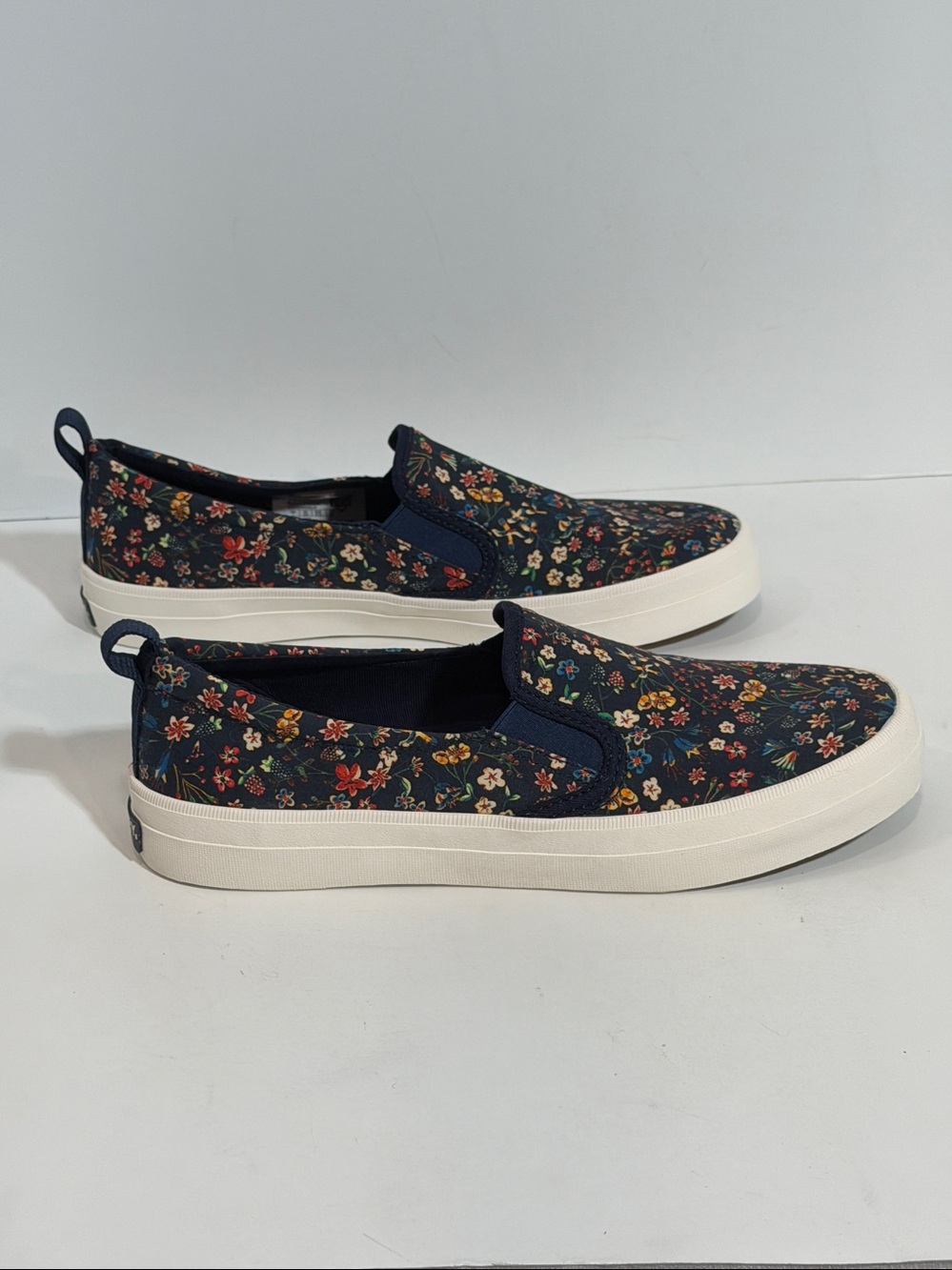 Sperry Crest Twin Gore Floral Slip-On Sneakers - Picture 6 of 6
